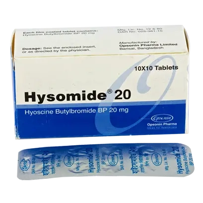 Hysomide 20mg TAB - https://www.upokar24.com