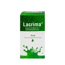 Lacrima 10ml eye drops - https://www.upokar24.com
