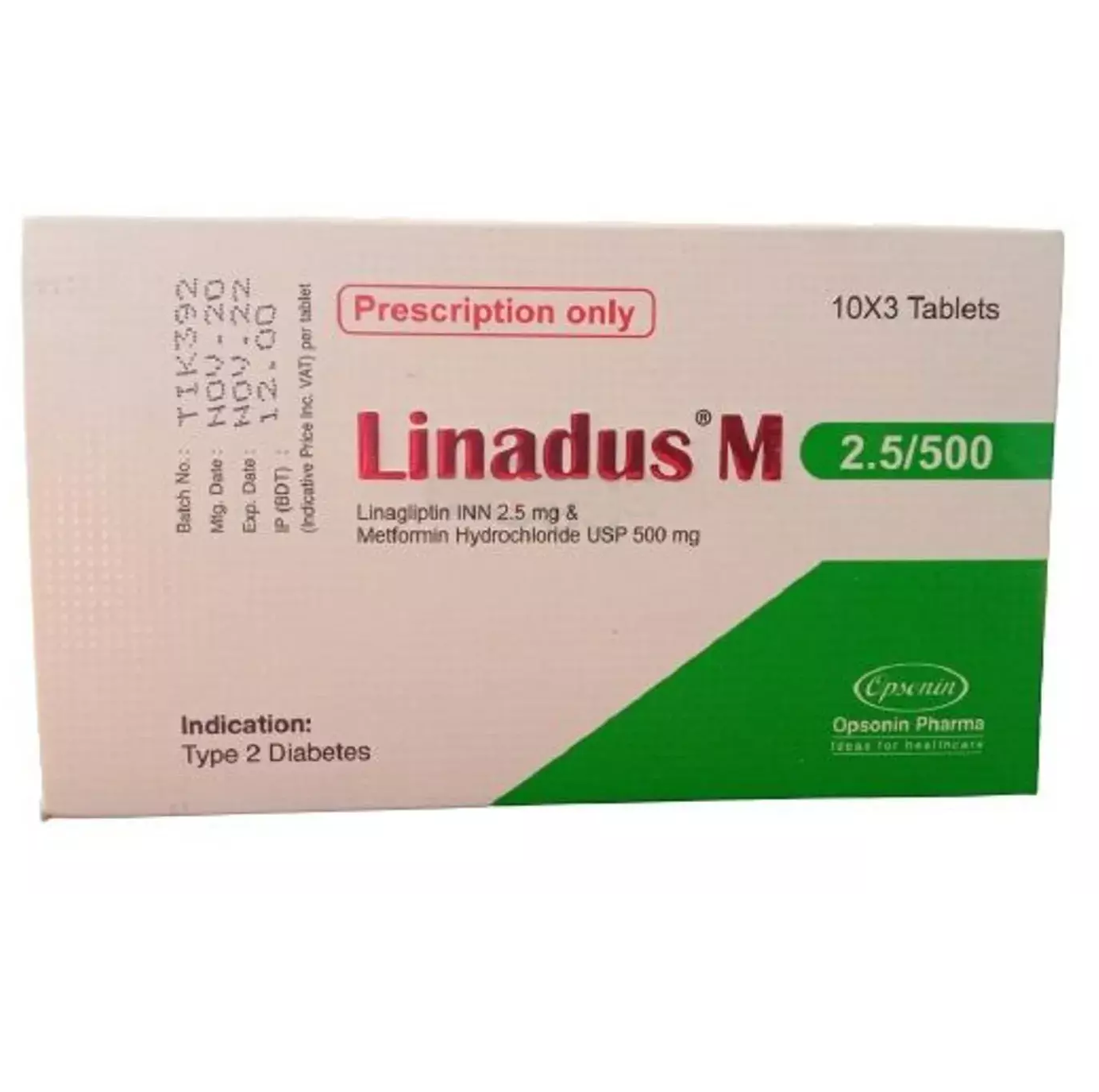 Linadus M 2.5/500 TAB - https://www.upokar24.com