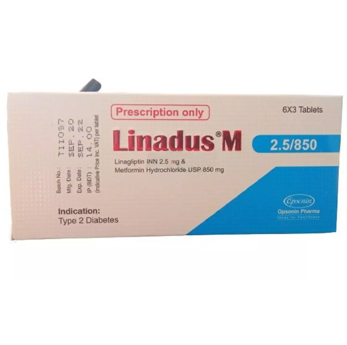 Linadus M 2.5/850mg TAB - https://www.upokar24.com