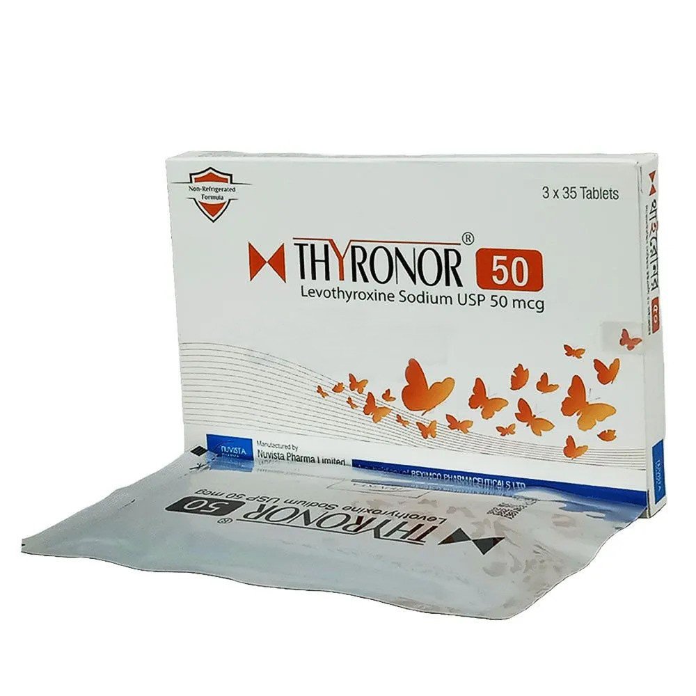 Thyronor 50 TAB - https://www.upokar24.com
