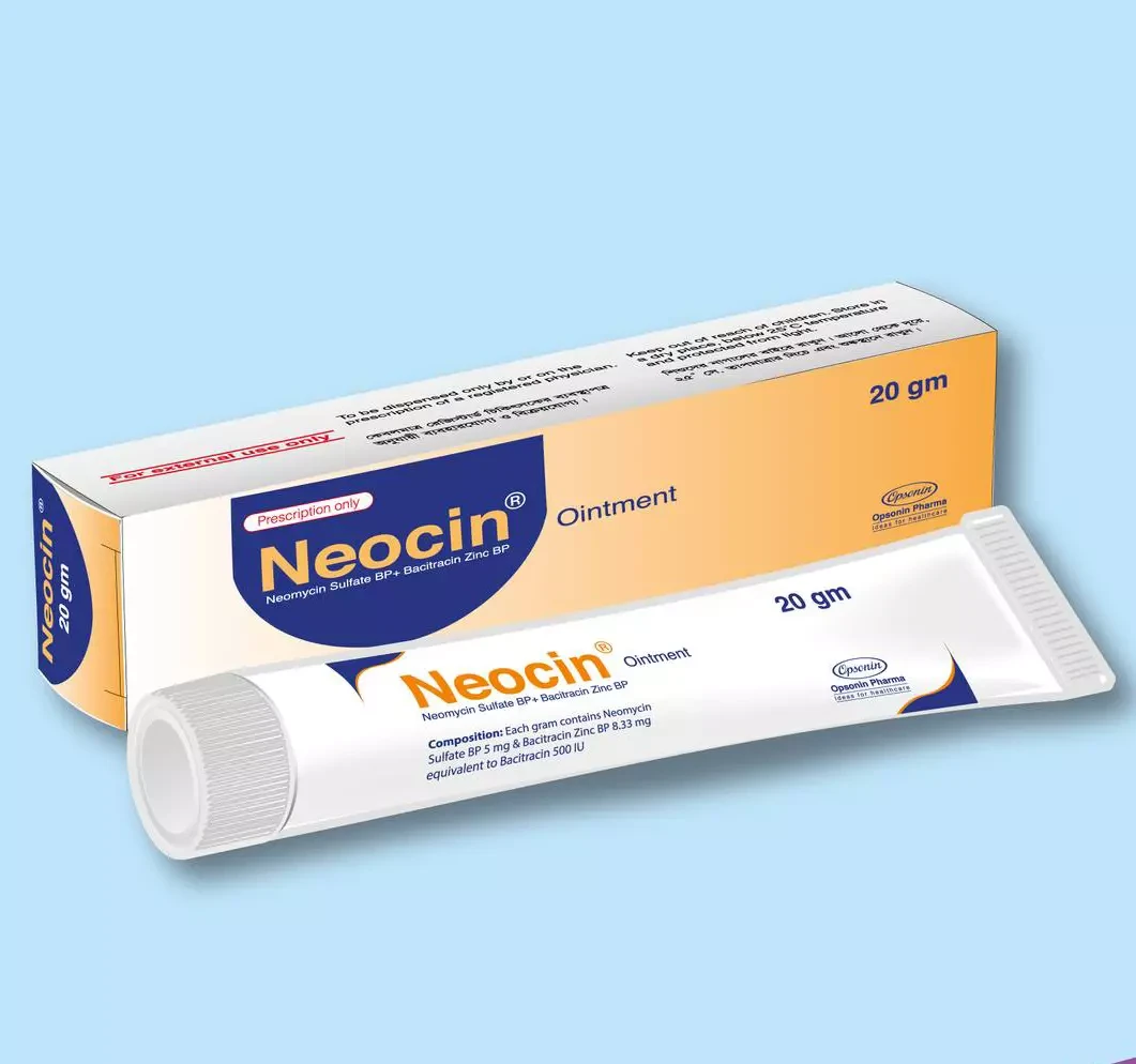 Neocin 100mg Ointment - https://www.upokar24.com