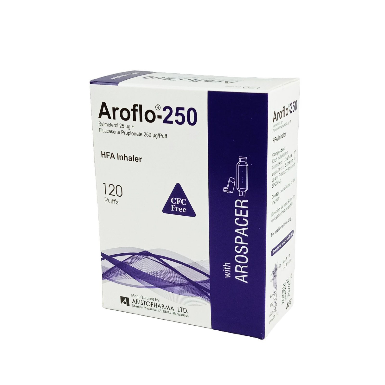 Aroflo-250 (120 puffs) - https://www.upokar24.com