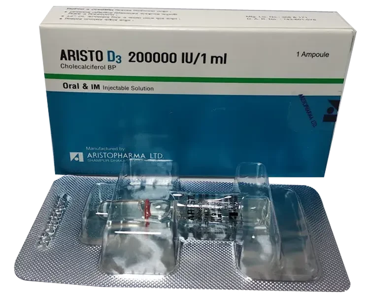 Aristo D3 Oral &  IM INJ - https://www.upokar24.com