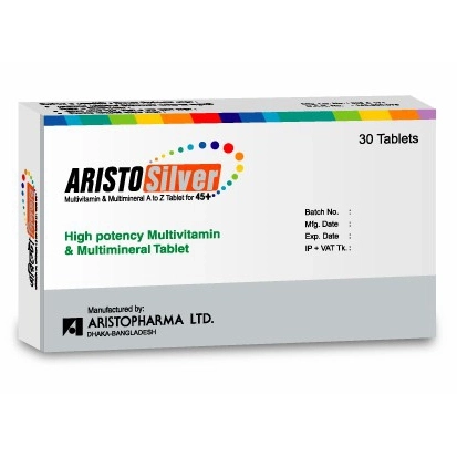 Aristo silver TAB - https://www.upokar24.com
