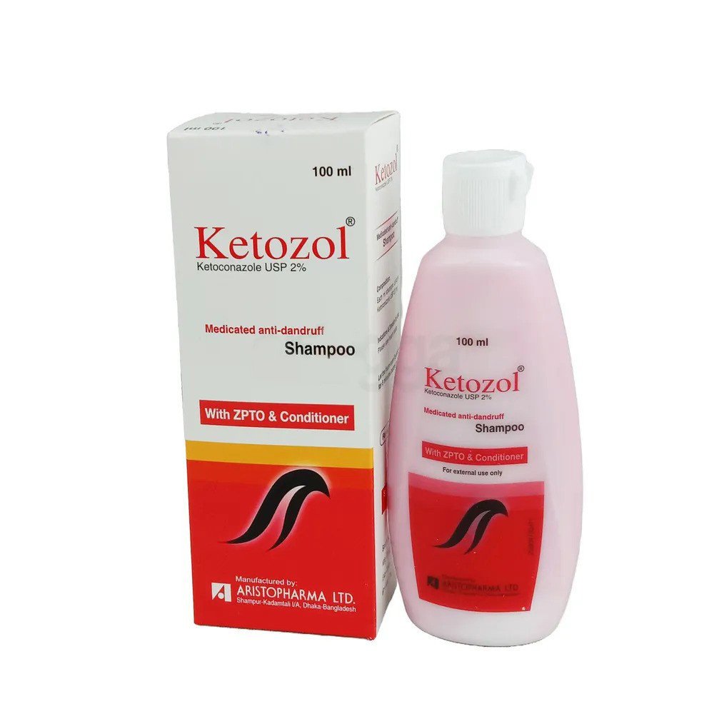 Ketozol Shampoo - https://www.upokar24.com