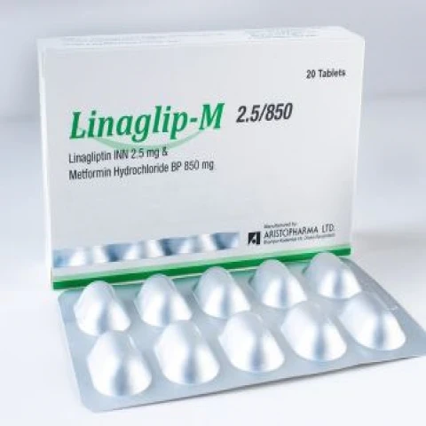 Linaglif-M 2.5/850 TAB - https://www.upokar24.com