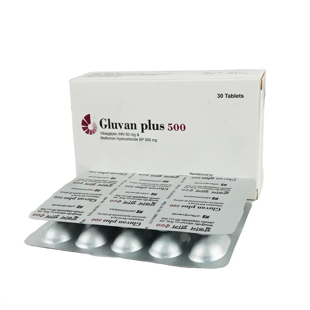 Gluvan plus 500 TAB - https://www.upokar24.com