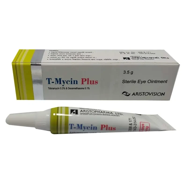 T-mycin plus eye oinment - https://www.upokar24.com