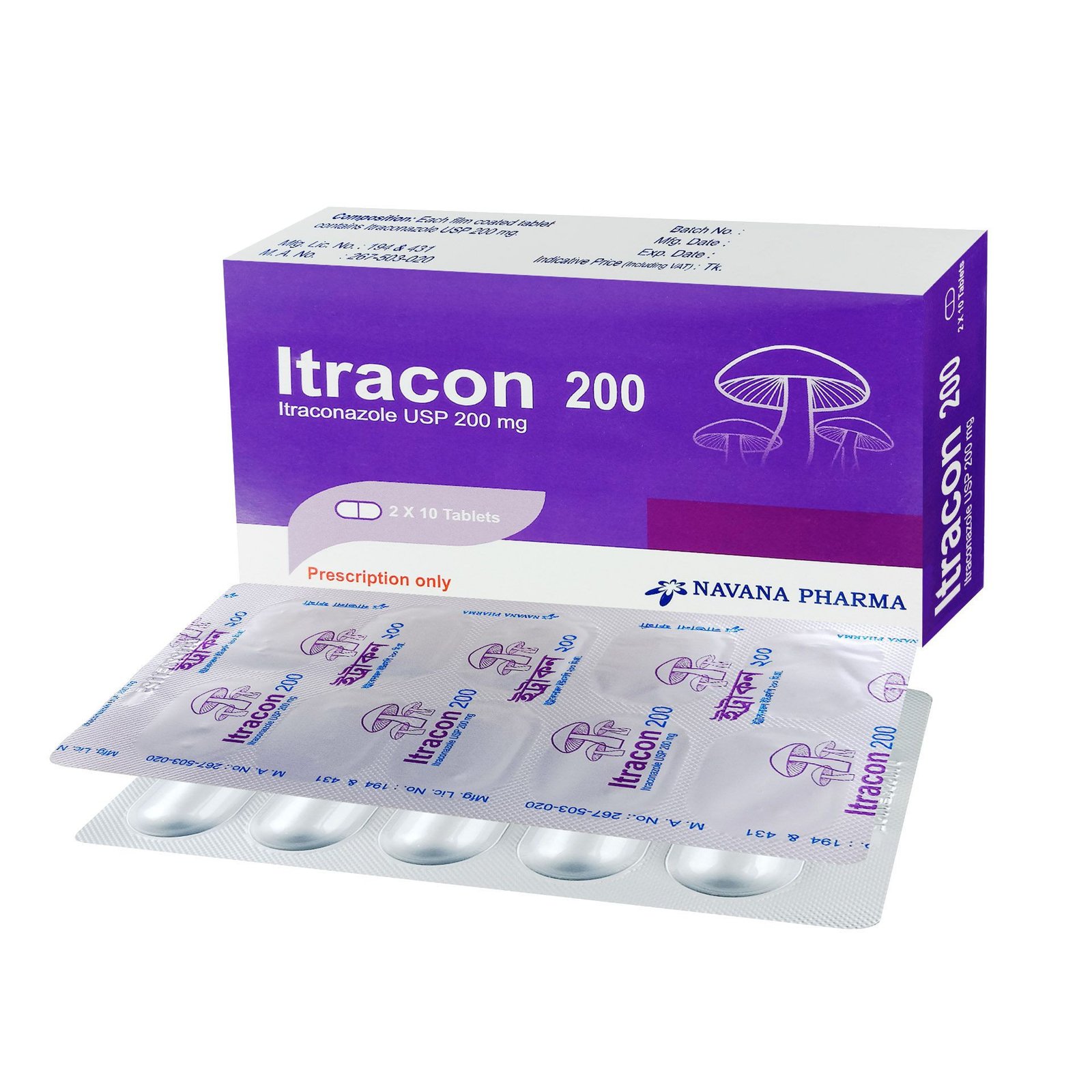 Itracon 200 mg capsule - https://www.upokar24.com