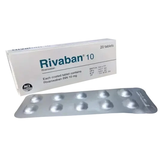 Rivaban 10mg tab - https://www.upokar24.com