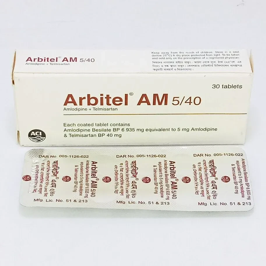 Arbitel Am 5/40 mg tab - https://www.upokar24.com