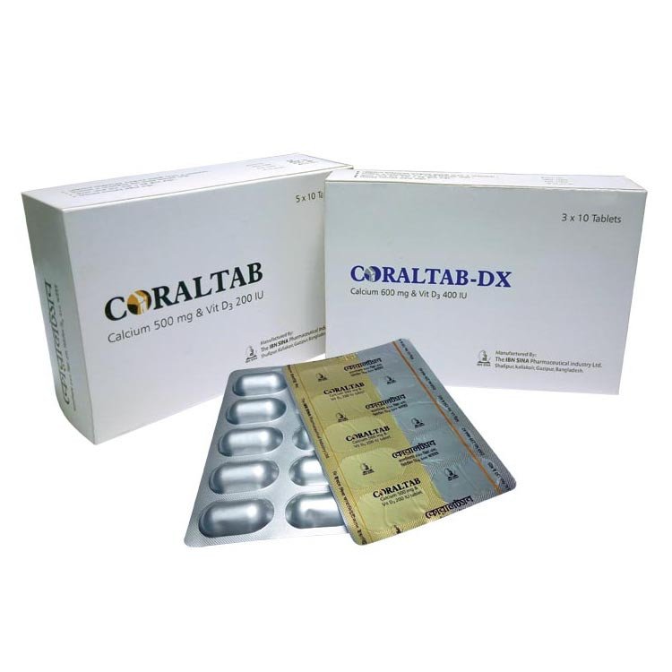 Coraltab Dx tab - https://www.upokar24.com