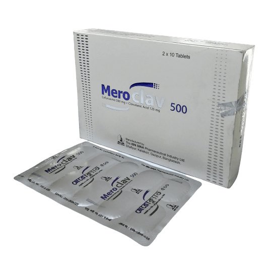 Meroclav 500mg tab - https://www.upokar24.com