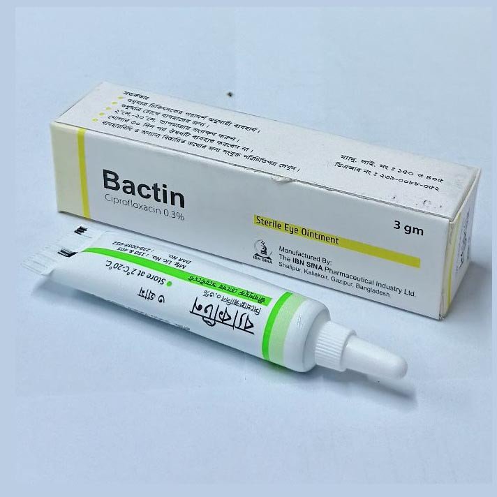 Bactin eye ointment - https://www.upokar24.com