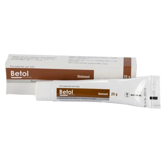 Betol ointment 20gm - https://www.upokar24.com