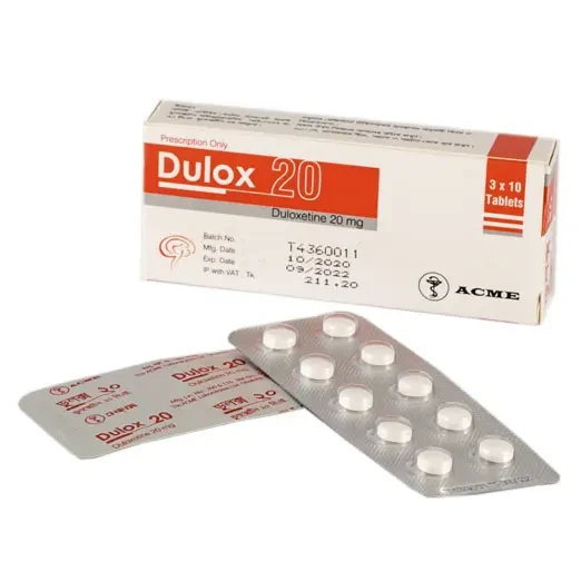 Dulox 20mg tab - https://www.upokar24.com