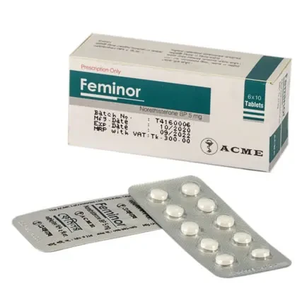 Feminor 5mg tab - https://www.upokar24.com