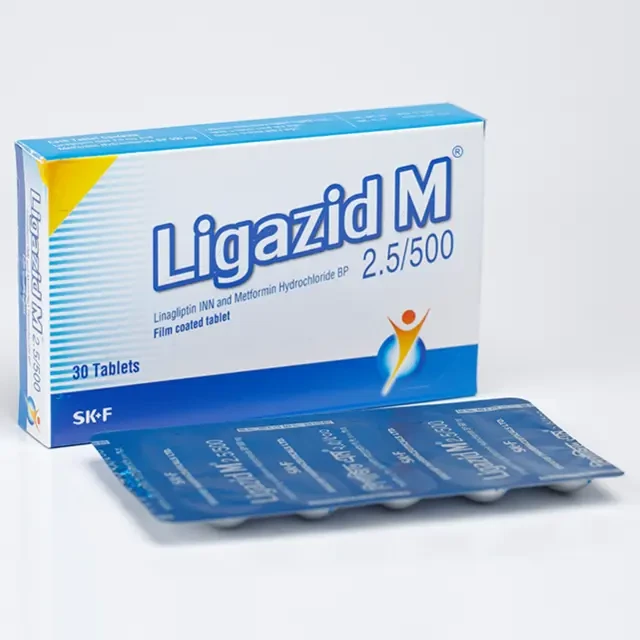 Ligazid M 2.5/500mg tab - https://www.upokar24.com