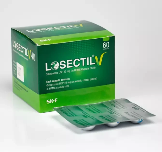 Losectil V 40mg cap - https://www.upokar24.com