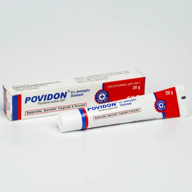 Povidon 20gm ointment - https://www.upokar24.com