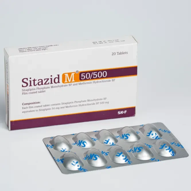 Sitazid M 50/500mg tab - https://www.upokar24.com