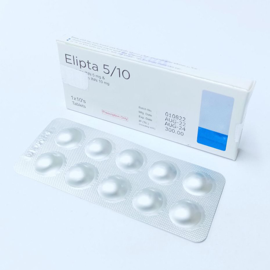 Elipta 5/10mg tab - https://www.upokar24.com