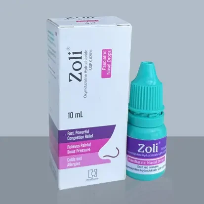 Zoli 0.025% Paedia Nasal Drop 10ml - https://www.upokar24.com