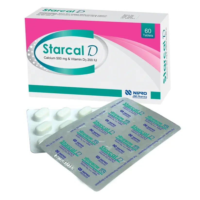 Starcall D 500mg tab - https://www.upokar24.com