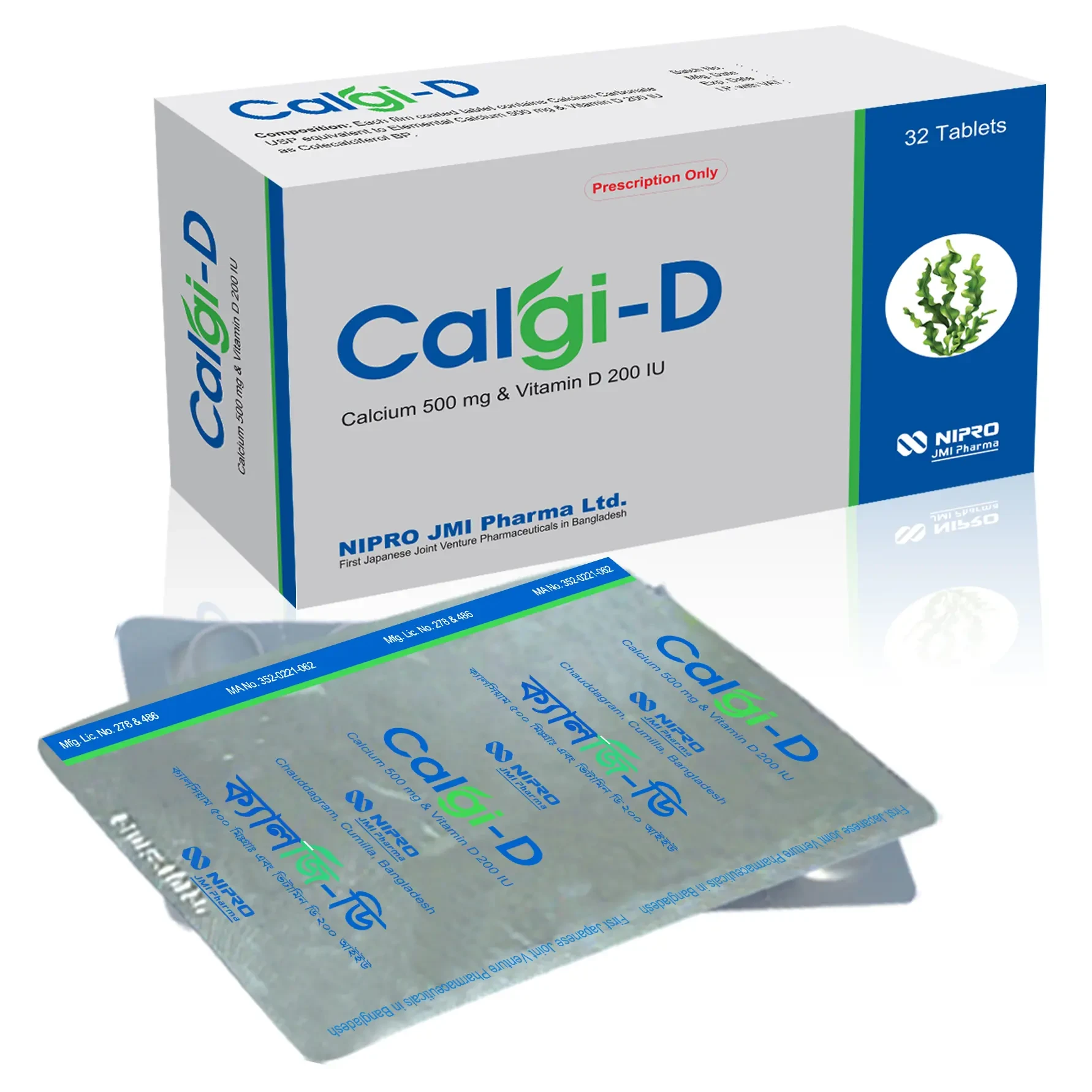 Calgi D 500mg tab - https://www.upokar24.com