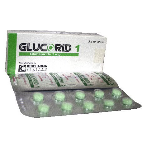 Glucorid 1mg tab - https://www.upokar24.com