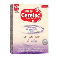 Nestlé Cerelac 3 Fruits with Wheat & Milk Baby Food BIB (8-24 Months) Stage-2 - https://www.upokar24.com