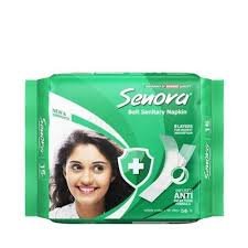 Senora Sanitary Napkin Regular Flow (Belt) 10's Pack - https://www.upokar24.com
