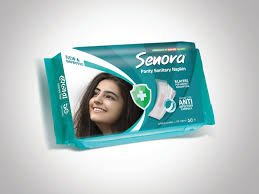 Senora Sanitary Napkin Regular Flow (Panty ) 10's Pack - https://www.upokar24.com