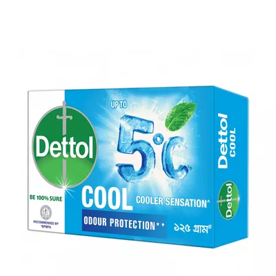 Dettol Bathing Soap Bar Cool 125 gm - https://www.upokar24.com