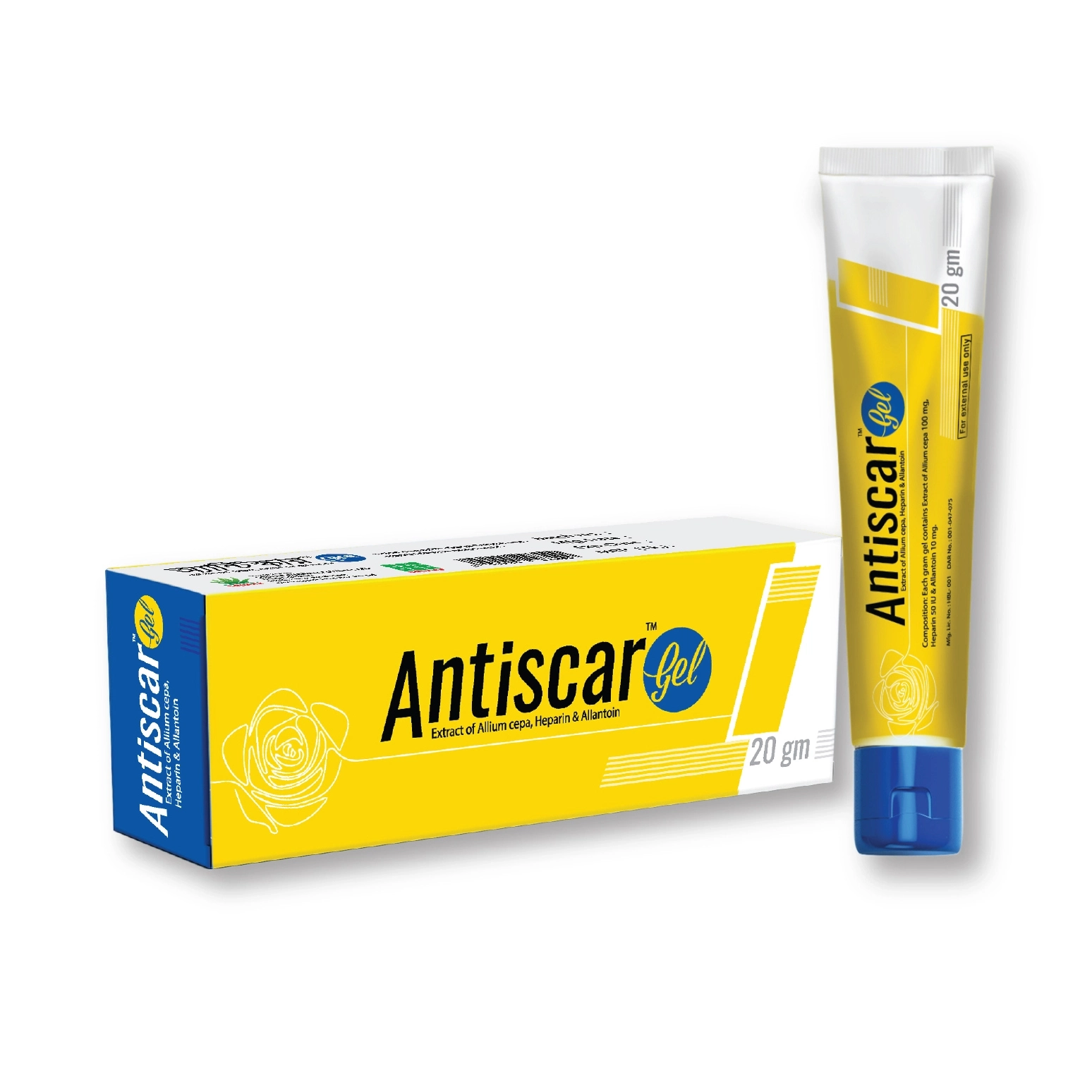 Antiscar Gel 20gm - https://www.upokar24.com