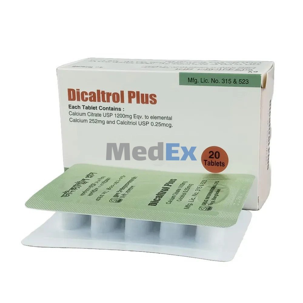 Dicaltrol Plus Tab - https://www.upokar24.com