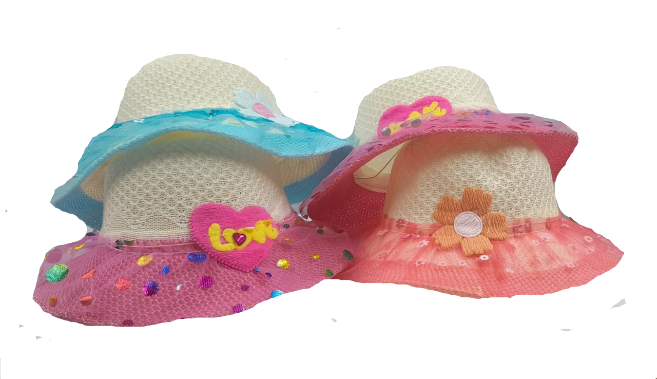 Baby Girls Cap ( ছোট মেয়েদের মাথার টুপি ) Any Colur - https://www.upokar24.com