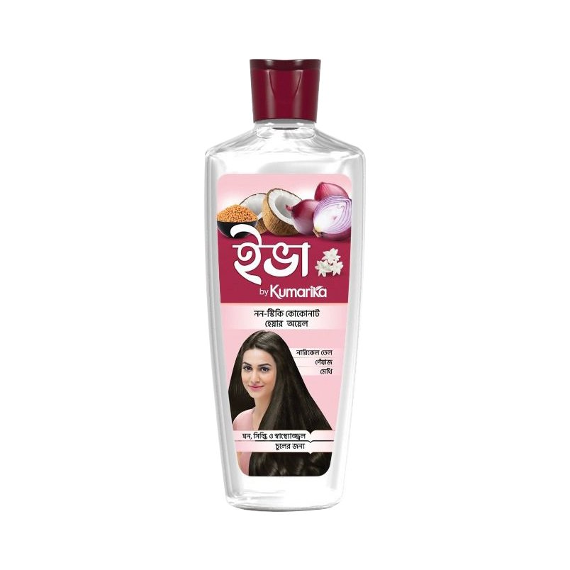 Eva by kumarika (200ml) ইভা কোকোনাট চুলের তেল - https://www.upokar24.com