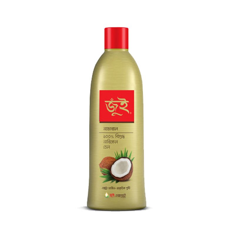 Jui Pure coconut oil 350ml(জুঁই ন্যাচারাল বিশুদ্ধ নারিকেল) - https://www.upokar24.com