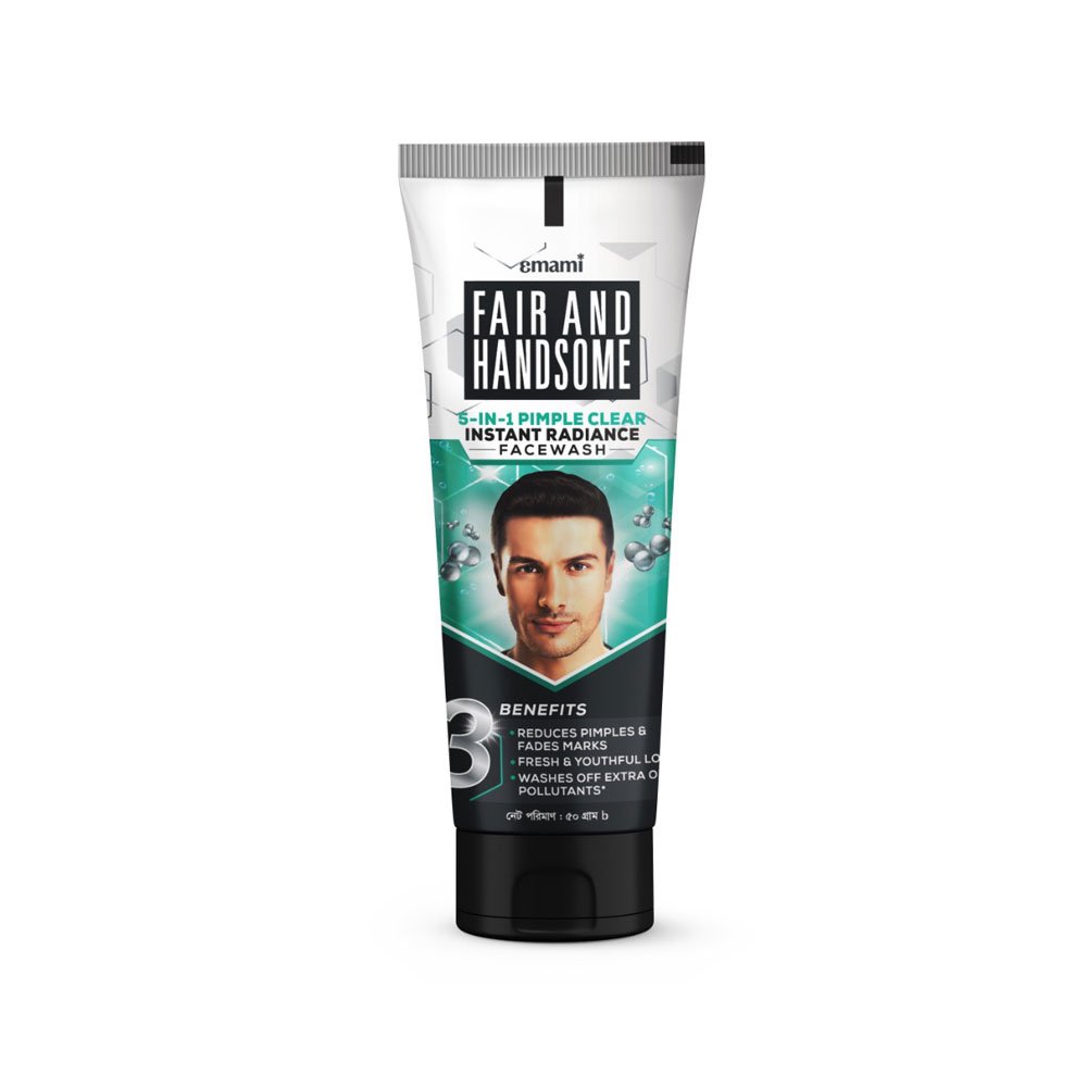 Emami Fair & Handsome Pimple Clear Face Wash - https://www.upokar24.com