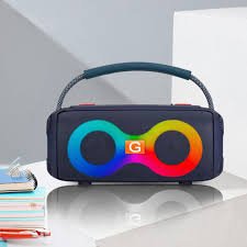 ET 312 Double 2 inch wireless BT portable stereo bass with FM Radio LED Colorful Light DJ Party Bluetooth Speaker - https://www.upokar24.com