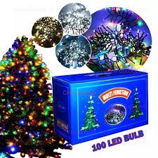 Rice Light Led Multi Function Christmas Lights Led Multi Function Christmas Lights 100 LED 5m - https://www.upokar24.com
