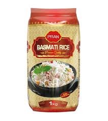 Pran Basmati Rice 1kg (  বাসমতি চাল ১ কেজি প্রাণ ) - https://www.upokar24.com