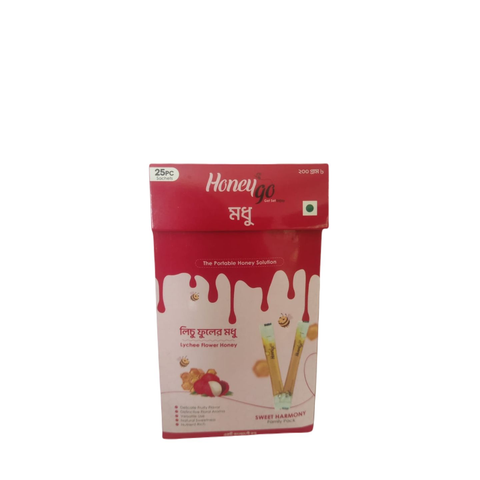 Honey go (লিচু ফুলের মধু) ২০০gm - https://www.upokar24.com