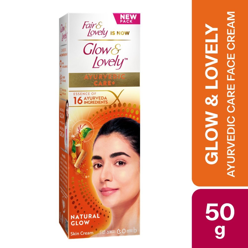 Glow & Lovely Face Cream Ayurvedic Care 50gm - https://www.upokar24.com