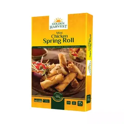 Golden Harvest Mini Chicken Spring Roll 15 pcs ( রোল ) - https://www.upokar24.com